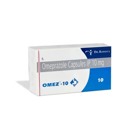 Omez 10mg Omeprazole capsule for mild acid reflux and GERD – Buy Online at MedsPrimeHub